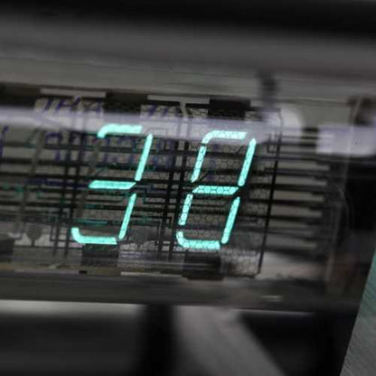 Unassembled IV-18 Fluorescent Tube Clock Kit DIY 6 Digital Display Energy Pillar With Remote Control
