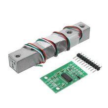 將圖片載入圖庫檢視器 3pcs HX711 24bit AD Module + 1kg Aluminum Alloy Scale Weighing Sensor Load Cell Kit
