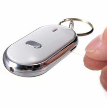 將圖片載入圖庫檢視器 3pcs Whistle Key Finder Keychain Sound LED With Whistle Claps
