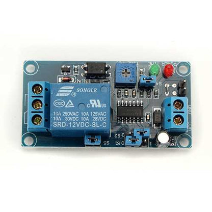 5pcs 12V Power On Delay Relay Module Delay Circuit Module NE555 Chip Geekcreit for Arduino - products that work with official Arduino boards