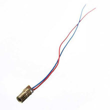 将图片加载到图库查看器，50 pcs DC 5V 5mW 650nm 6mm Laser Dot Diode Module Red Copper Head Tube
