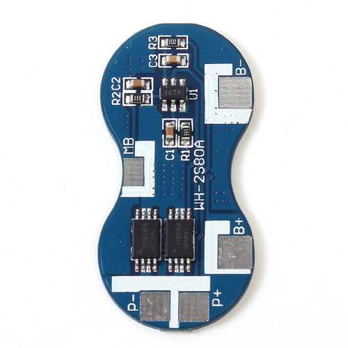 5pcs 2S Li-ion 18650 Lithium Battery Charger Protection Board 7.4V Overcurrent Overcharge Overdischarge Protection