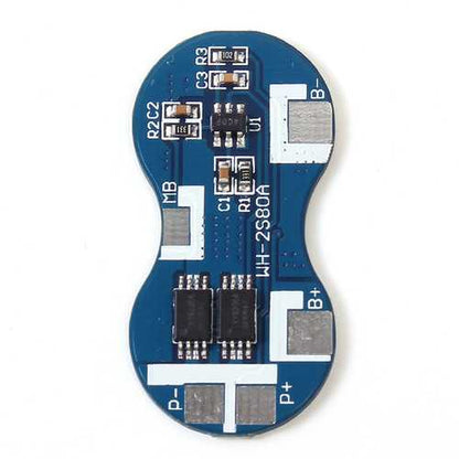 5pcs 2S Li-ion 18650 Lithium Battery Charger Protection Board 7.4V Overcurrent Overcharge Overdischarge Protection