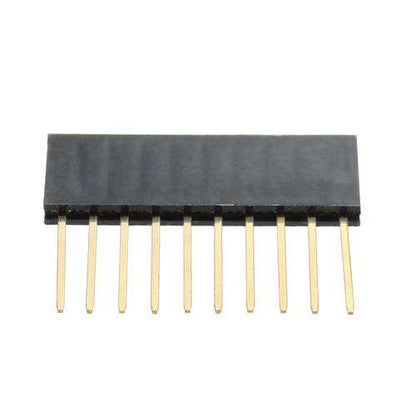 50pcs 10P 2.54MM Stackable Long Connector Female Pin Header