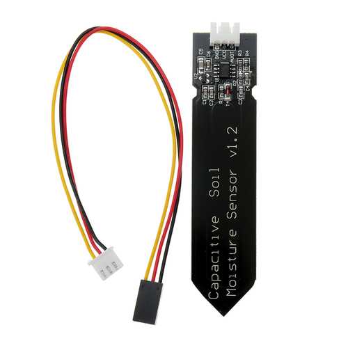 3pcs Capacitive Soil Moisture Sensor Switch Not Easy To Corrode Wide Voltage Module Geekcreit for Arduino - products that work with official Arduino boards