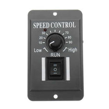 Load image into Gallery viewer, CCM2US DC 6A Motor Speed Governor Slow Down Motor Controller Positive And Negative Rotating Control Switch 12V/24V/36V/48V
