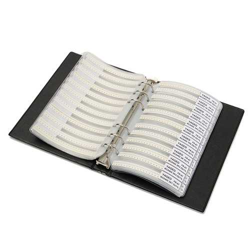 8500Pcs 0402 1% SMD SMT Chip Resistor Assortment Kit 170 Values Sample Book