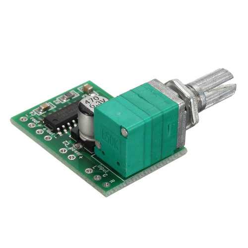 5pcs PAM8403 2 Channel USB Power Audio Amplifier Module Board 3Wx2 Volume Control