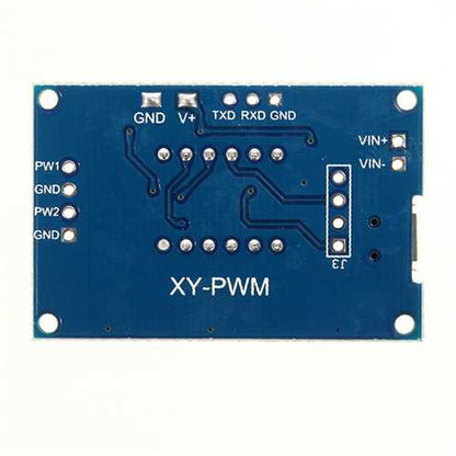 5pcs 2 Channel PWM Generator Module Pulse Frequency Duty Cycle Adjustable Square Wave Rectangle Signal Generator For Stepper Motor Driver