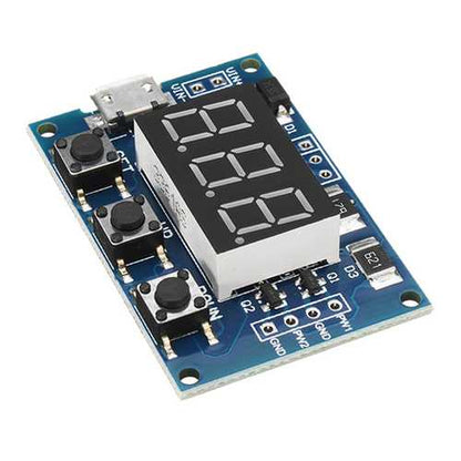5pcs 2 Channel PWM Generator Module Pulse Frequency Duty Cycle Adjustable Square Wave Rectangle Signal Generator For Stepper Motor Driver