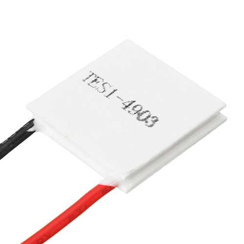 5pcs TES1-4903 20x20x3.6mm 5V 3A Thermoelectric Cooler Semiconductor Refrigeration Film Heatsink Peltier Plate Module