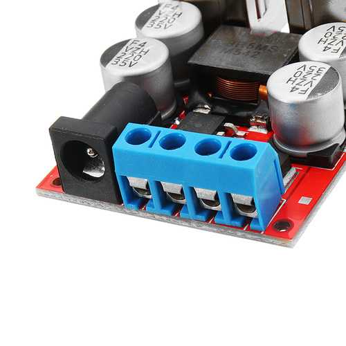 3pcs DC8V-35V To 5V 8A Power Step Down Module 4-Port USB Mobile Phone Car Charger Support Fast Charge