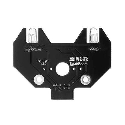 5V 5mm High-Brightness Colorful RGB LED Module with 9G Servo + Fixed Colums for Smart Robot Car