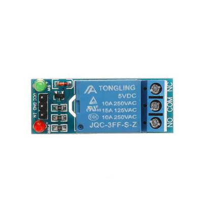 5pcs 5V Low Level Trigger One 1 Channel Relay Module Interface Board Shield DC AC 220V PIC AVR DSP ARM MCU Geekcreit for Arduino - products that work with official Arduino boards