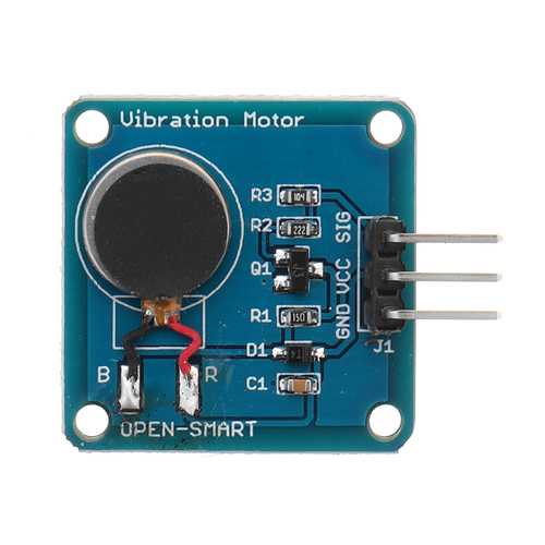 3pcs Vibration Motor Module Mini Flat Vibrating DC Motor Geekcreit for Arduino - products that work with official Arduino boards