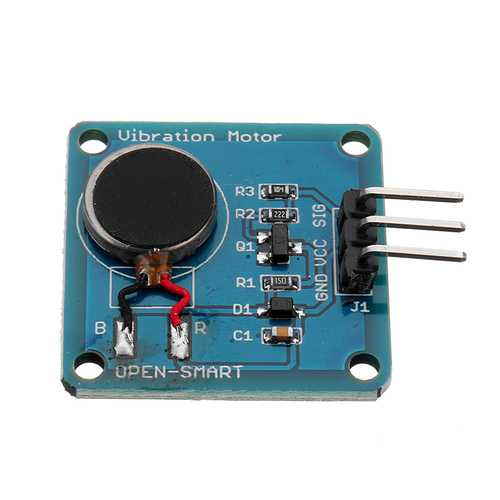 3pcs Vibration Motor Module Mini Flat Vibrating DC Motor Geekcreit for Arduino - products that work with official Arduino boards