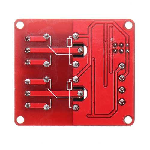 24V 2 Channel Level Trigger Optocoupler Relay Module Power Supply Module Geekcreit for Arduino - products that work with official Arduino boards