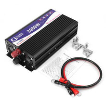 Charger l&#39;image dans la galerie, 3000W Power Inverter Pure Sine Wave 12V DC To 220VAC Transmitter
