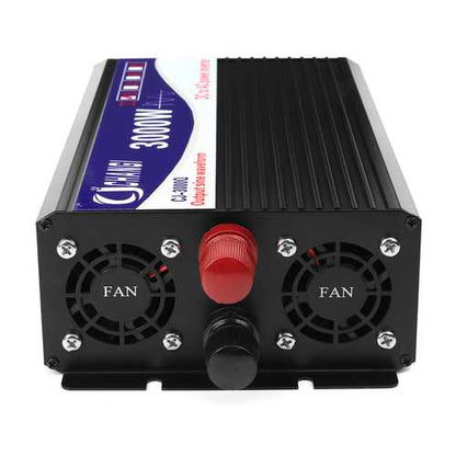 3000W Power Inverter Pure Sine Wave 12V DC To 220VAC Transmitter