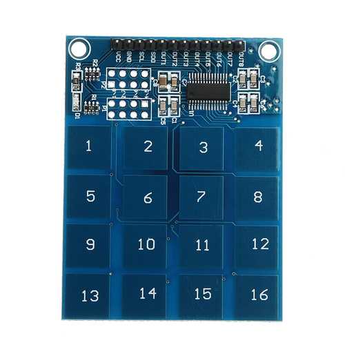 5Pcs XD-62B TTP229 16 Channel Capactive Touch Switch Digital Sensor Module Board Plate Geekcreit for Arduino - products that work with official Arduino boards