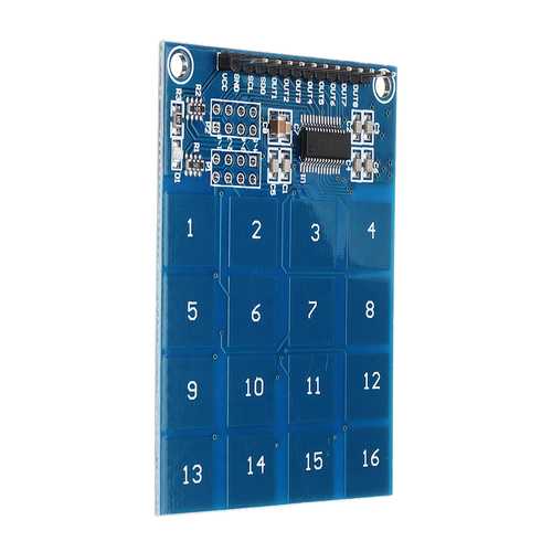 5Pcs XD-62B TTP229 16 Channel Capactive Touch Switch Digital Sensor Module Board Plate Geekcreit for Arduino - products that work with official Arduino boards