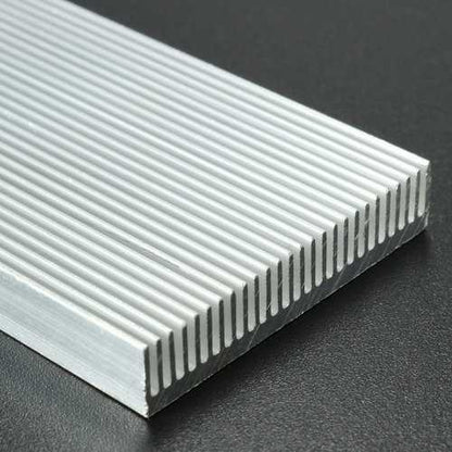 5pcs 100x41x8mm Aluminum Heat Sink Heat Sink Cooler For High Power LED Amplifier Transistor Cooling