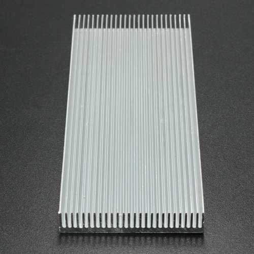 5pcs 100x41x8mm Aluminum Heat Sink Heat Sink Cooler For High Power LED Amplifier Transistor Cooling