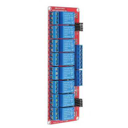 5V 8 Channel Level Trigger Optocoupler Relay Module Geekcreit for Arduino - products that work with official Arduino boards