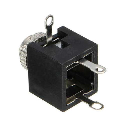 25pcs PCB Panel Mount 3.5mm Female Earphone Socket Jack Connector