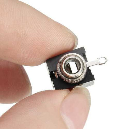 25pcs PCB Panel Mount 3.5mm Female Earphone Socket Jack Connector