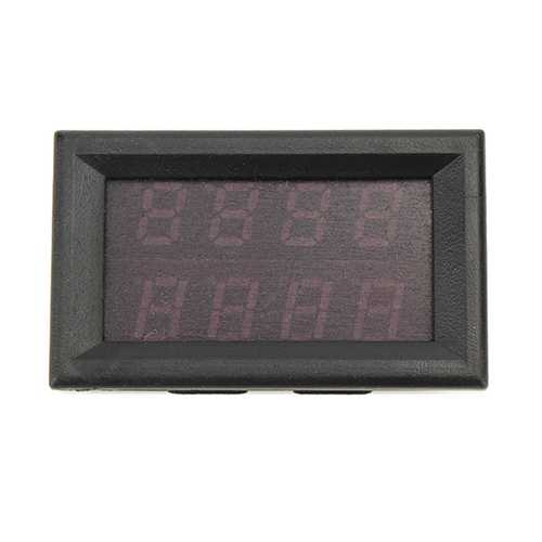 3pcs RIDEN? 0-33V 0-3A Four Bit Voltage Current Meter DC Double Digital LED Red + Green Display Volt Meterr Ammeter