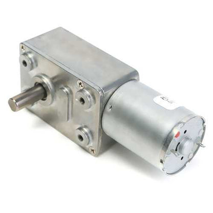 5Pcs 12V 2RPM Reversible High Torque Turbo Worm JGY370 Geared DC Motor