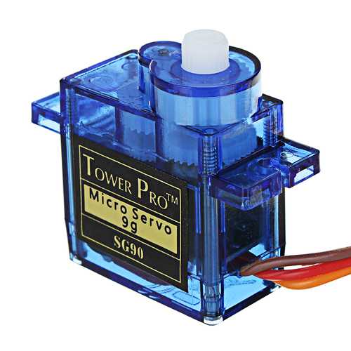 5Pcs/Pack KittenBot 23x12.2x29mm SG90 9g Mini Servo with 25cm Wire for Smart Robot Car