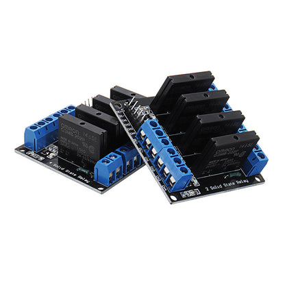 4 Channel DC 24V Relay Module Solid State High and low Level Trigger 240V2A Geekcreit for Arduino - products that work with official Arduino boards