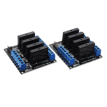 將圖片載入圖庫檢視器 4 Channel DC 24V Relay Module Solid State High and low Level Trigger 240V2A Geekcreit for Arduino - products that work with official Arduino boards
