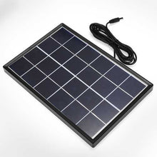 Load image into Gallery viewer, 6W 6V 266*175*17mm Polysilicon Solar Panel with Cable &amp; Border
