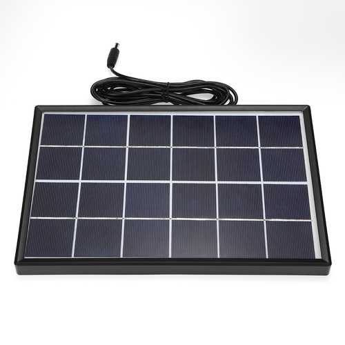 6W 6V 266*175*17mm Polysilicon Solar Panel with Cable & Border