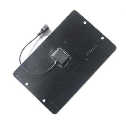 6W 6V 175*270mm Monocrystalline Silicon Solar Panel with USB Port