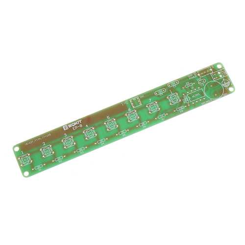5pcs Simple Electronic Organ Kit DIY NE555 Soldering Practice Board Multi-notes Keyboard Set