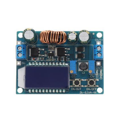 LCD Digital Display Buck-Boost Power Supply Module Board Constant Voltage Constant Current Crystal  Voltmeter Ammeter Adjustable