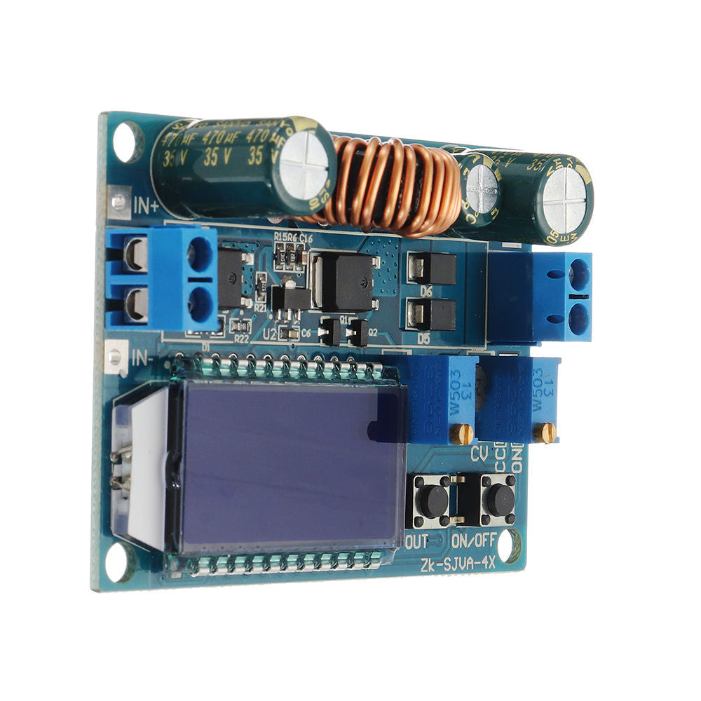 LCD Digital Display Buck-Boost Power Supply Module Board Constant Voltage Constant Current Crystal  Voltmeter Ammeter Adjustable