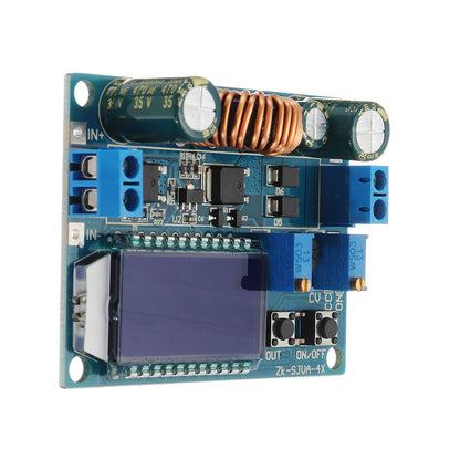 LCD Digital Display Buck-Boost Power Supply Module Board Constant Voltage Constant Current Crystal  Voltmeter Ammeter Adjustable