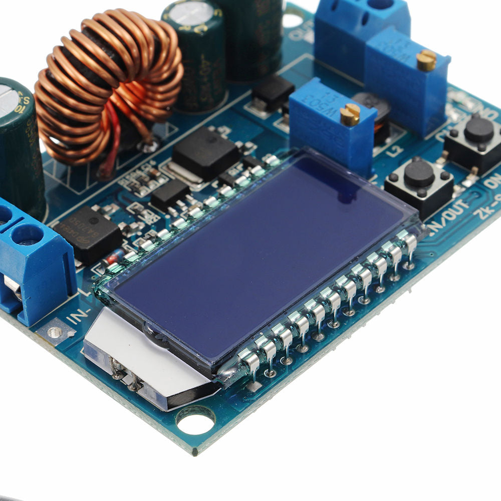 LCD Digital Display Buck-Boost Power Supply Module Board Constant Voltage Constant Current Crystal  Voltmeter Ammeter Adjustable