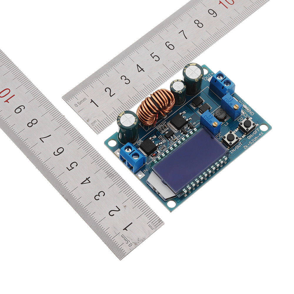 LCD Digital Display Buck-Boost Power Supply Module Board Constant Voltage Constant Current Crystal  Voltmeter Ammeter Adjustable