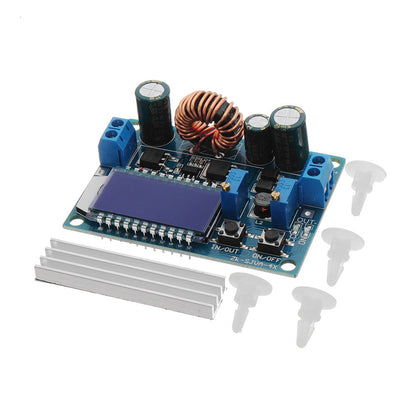 LCD Digital Display Buck-Boost Power Supply Module Board Constant Voltage Constant Current Crystal  Voltmeter Ammeter Adjustable