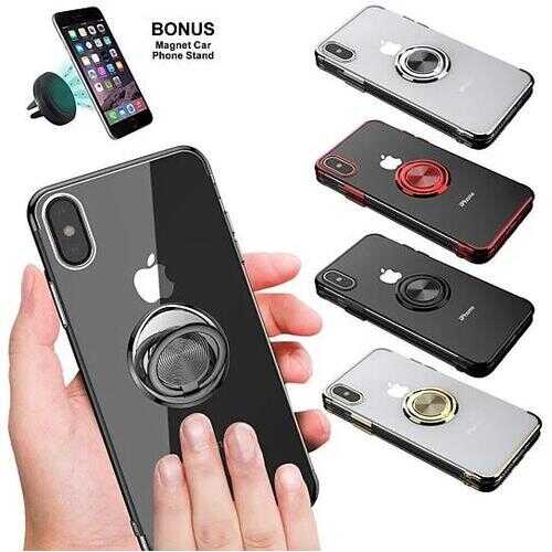 Magna Magnetic iPhone Case With Stand And Mount -Size: iPhone XR, Color: Gold