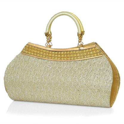 Clutch In Golden Colour