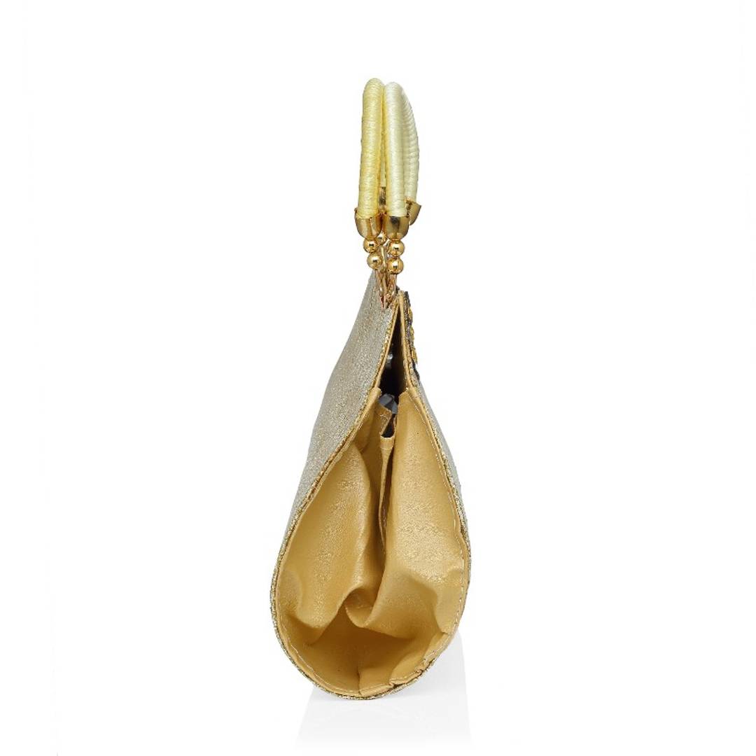 Clutch In Golden Colour