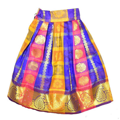 Adorable Blue Silk Blend Lehenga Cholis