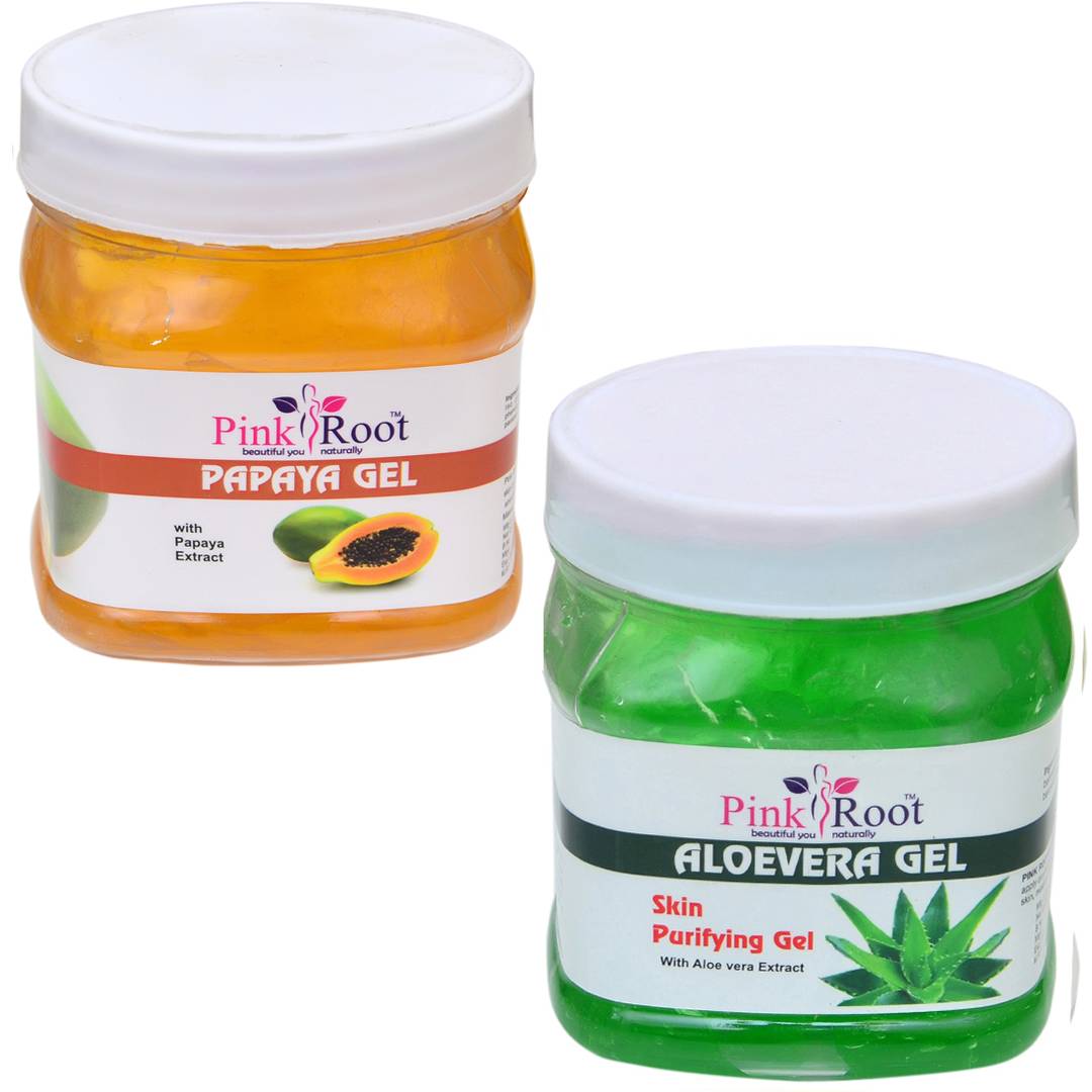 Papaya Gel 500 gm With Aloevera Gel 500 gm